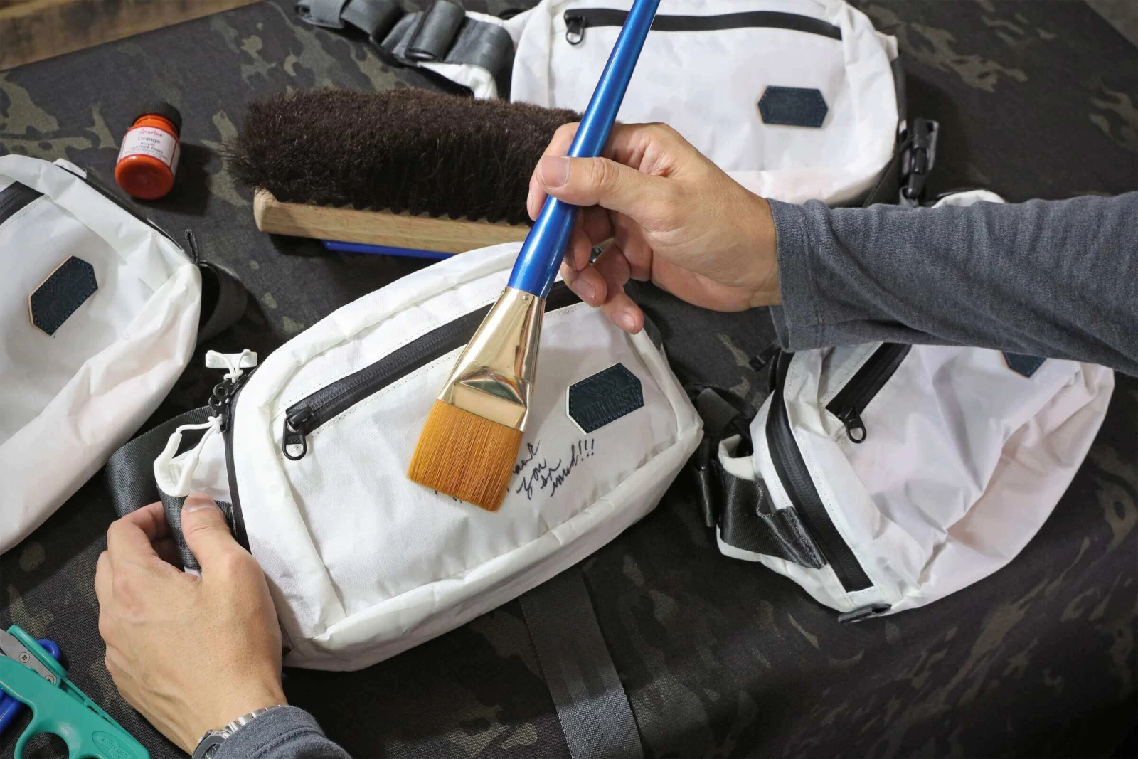 Brush off dirt and dust to keep it clean.