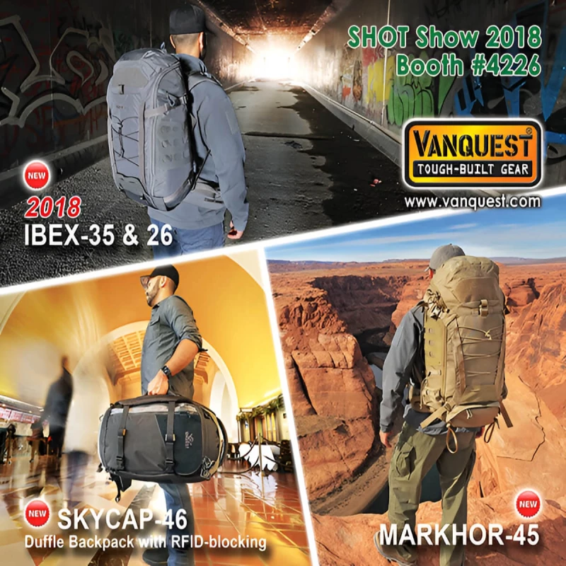 VANQUEST Debuts New Gear @ 2018 SHOT Show