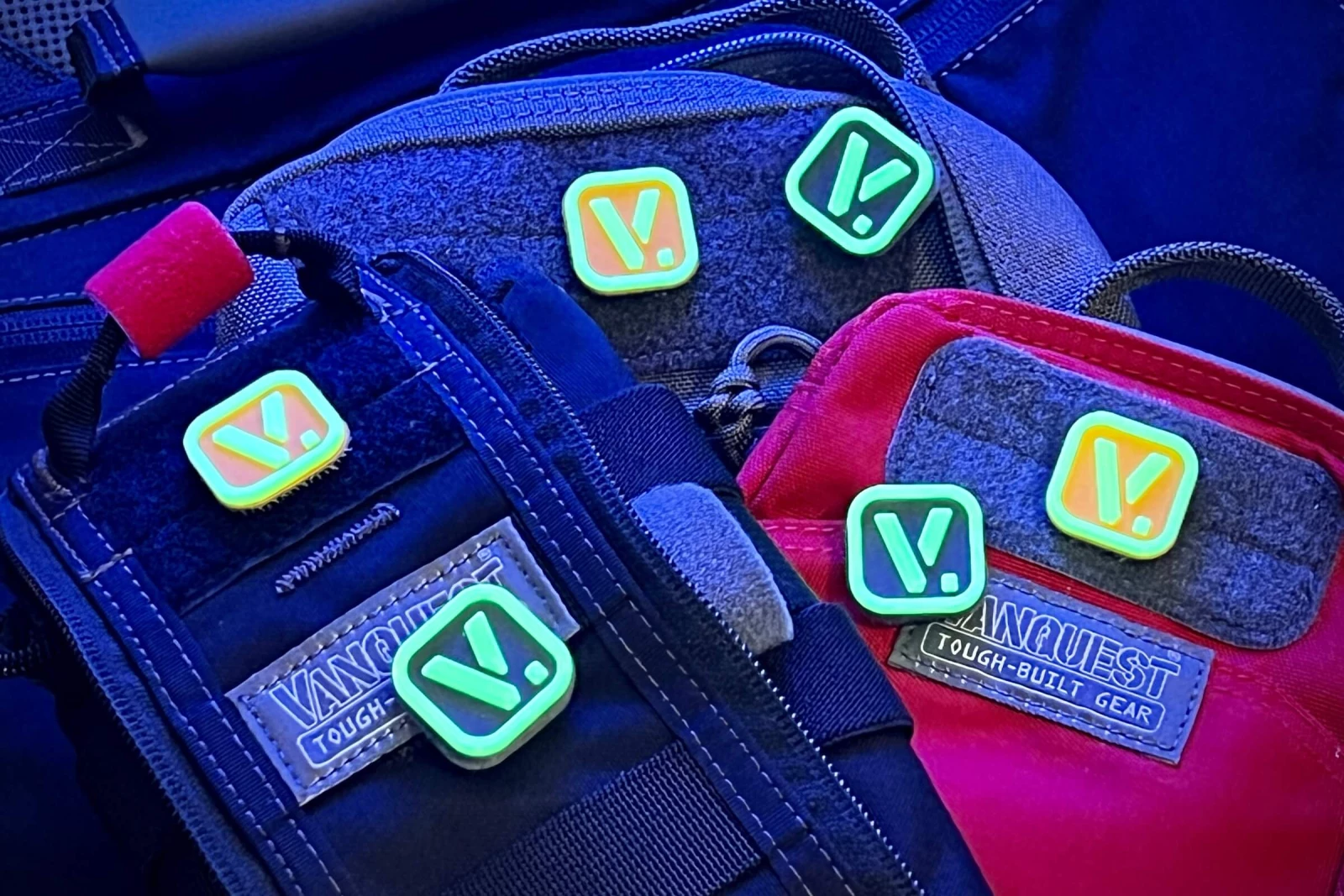 #3: FREE [V.] Glow Patches for your Organizer Pouches!