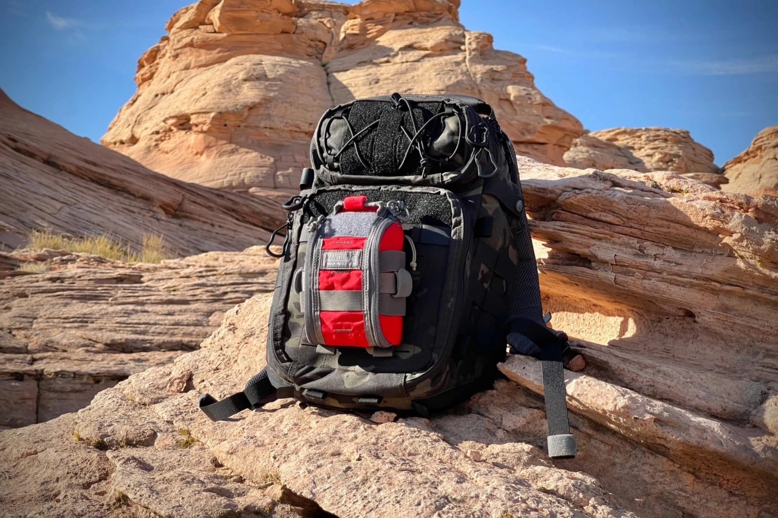 Avoid machine - washing and tumble - drying your backpack
